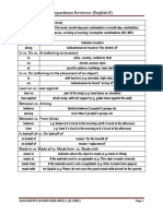 English Prepositions Reviewer