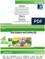 Sistemas Naturales