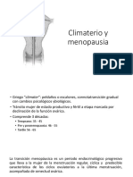 Climaterio y Menopausia