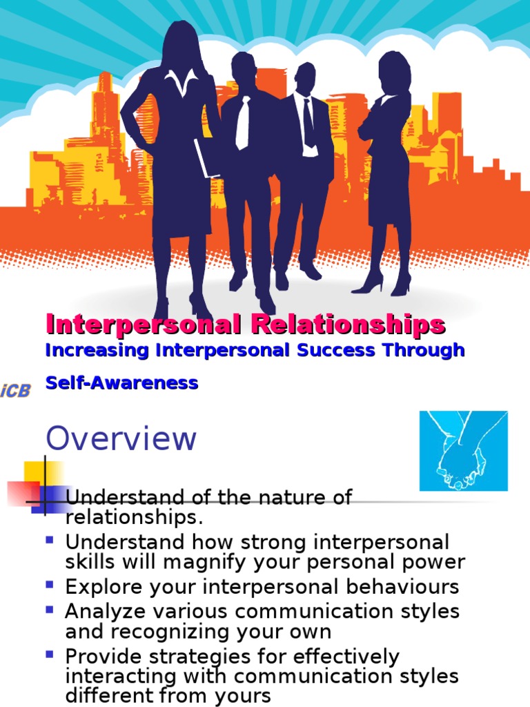 Interpersonal Approaches To Relationship Building: Diplomat – EBRX