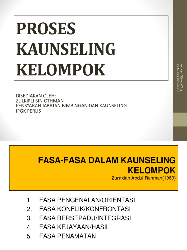 Edu3073 Kaunseling Kelompok Bimbingan Kaunseling