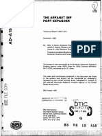 Arpanet Imp Port Expander 1980