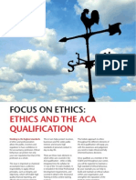 icaew employer ethics scenarios | PDF | Confidentiality | Audit