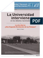 Universidad Sarmiento Debate Nacional 20 Aniversario