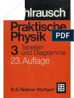 F. Kohlrausch Praktische Physik Vol. 3 Tabellen, Diagramme 1896