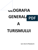 CURS Geografia Generala A Turismului