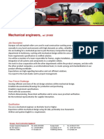 Mechanical Engineers,: Job Description