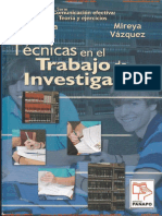 Tecnicas en El Trabajo de Investigacion Reduc