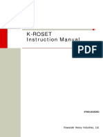 K-ROSET Instruction Manual - EN