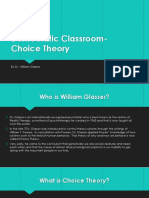 Democratic Classroom - Choice Theory