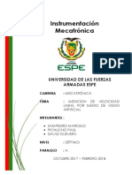 Medicion de Velocidad Lineal Por Medio de Vision en LabVIEW