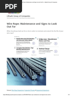 Wire Rope Defects and Inspection Guide | PDF | Rope | Wire