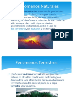 Fenómenos Naturales