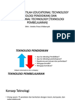 Pergeseran Istilah Educational Technology