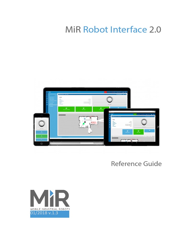 Mir Robot Interface 20 Reference Guide v13 en | PDF | Button (Computing ...