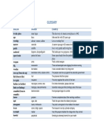 Glossary (English-Spanish Expressions)