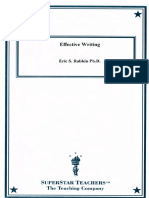 TTC - Effective Writing (Guidebook) (Scan) PDF