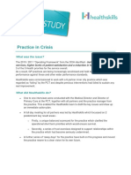 Case Study Practice in Crisis