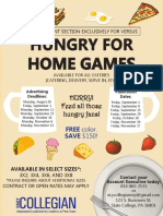 Hungry For Home Games: Hurry! Feed All Those Hungry Fans!