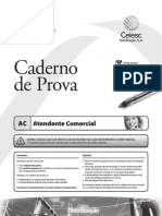 Prova Atendente Comercial