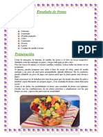 Recetas Casa Abierta Nutricionzari 2018