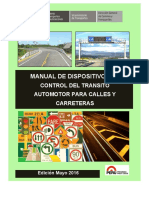 Manual de Normas de Señalizacion Transito PDF
