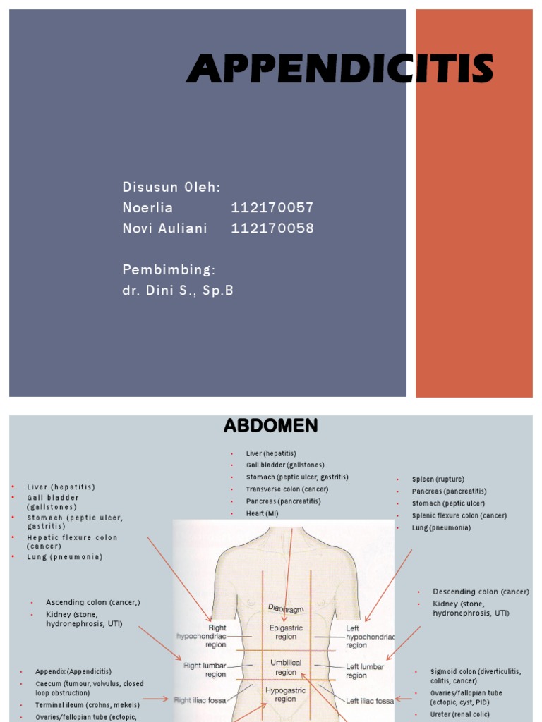 Understanding Appendicitis: Causes & Treatment | PDF