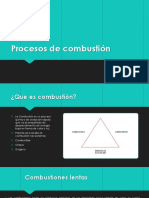 Procesos de Combustión