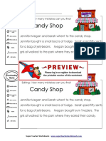 Candy Shop: Editing: How Many Mistakes Can You Find!