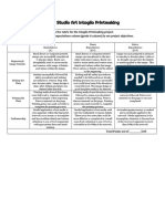 Apah Printmaking Rubric