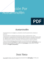 Intoxicación Por Acetaminofén