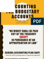 Budgetary PPT 1 Accounting For Budgetary Accounts