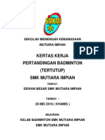 Kertas Kerja Kejohanan