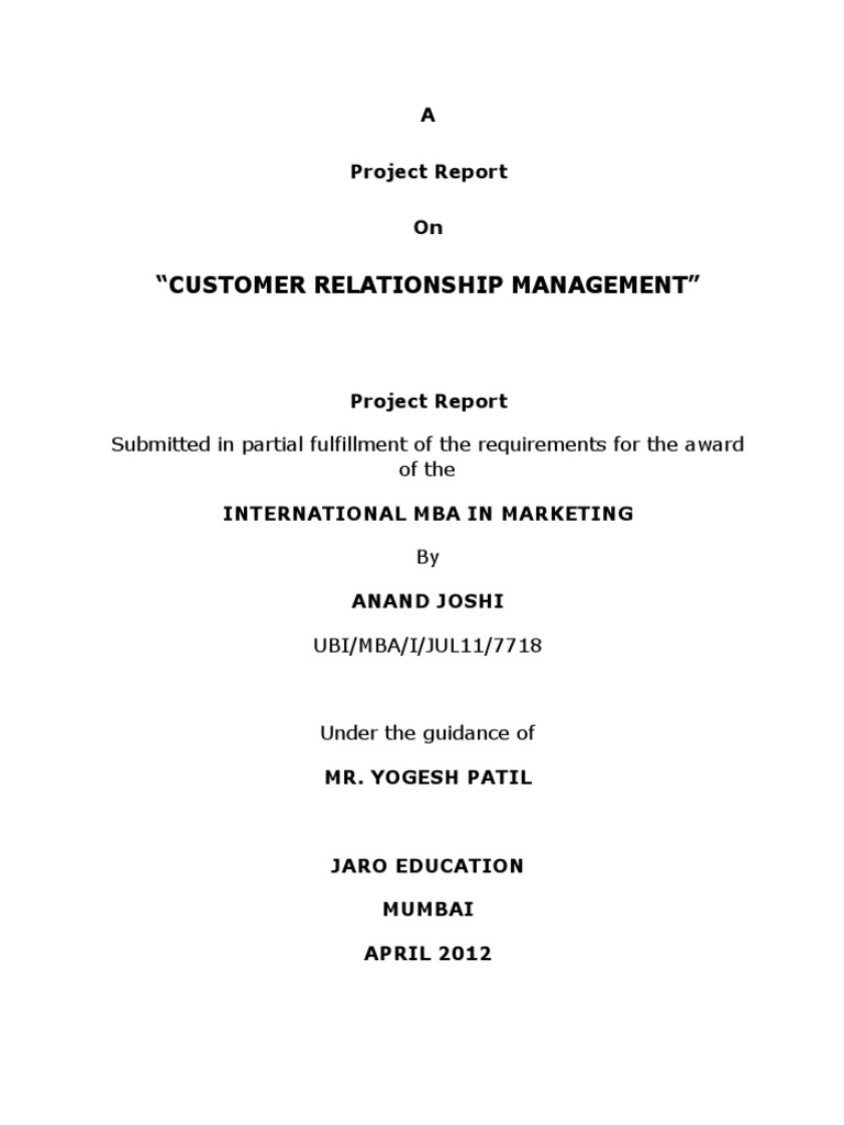 CRM Practices PDF | PDF | Customer Relationship Management | Sales
