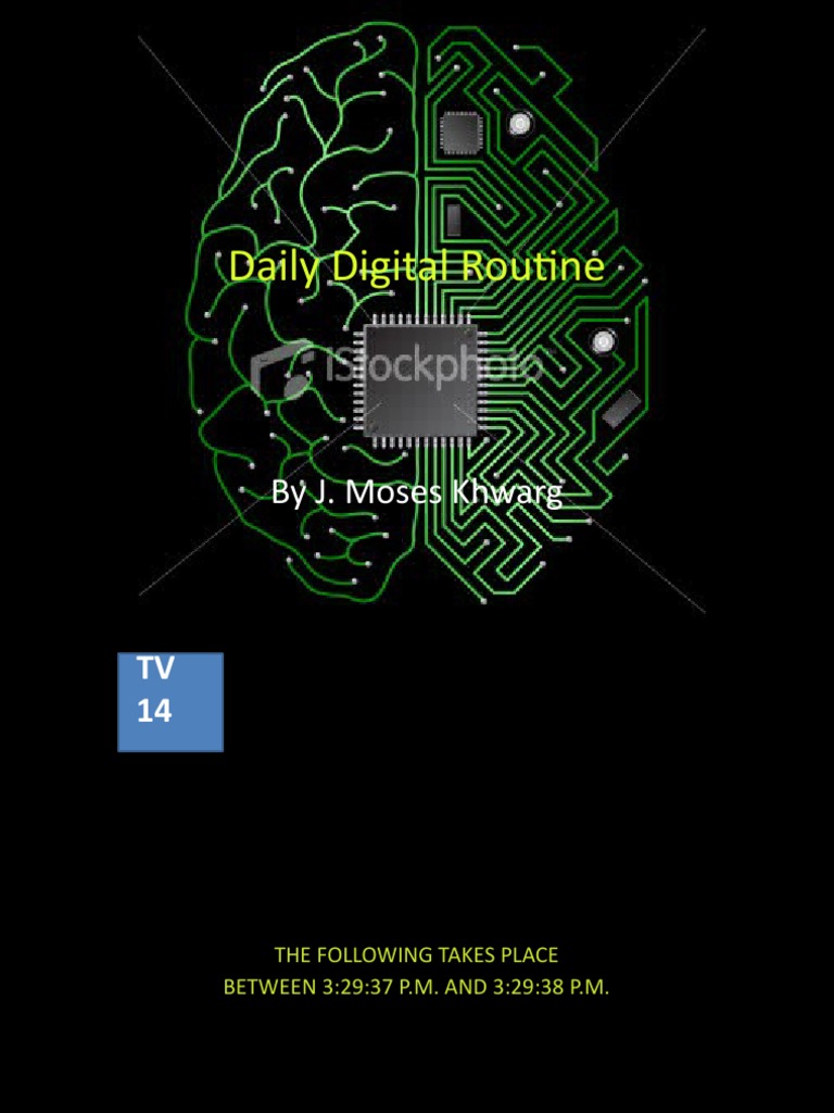 Daily Digital Routine Breakdown | PDF | Cooking, Food & Wine | Religion ...
