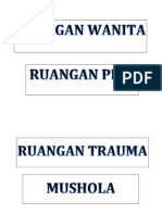 Nama2 Ruangan