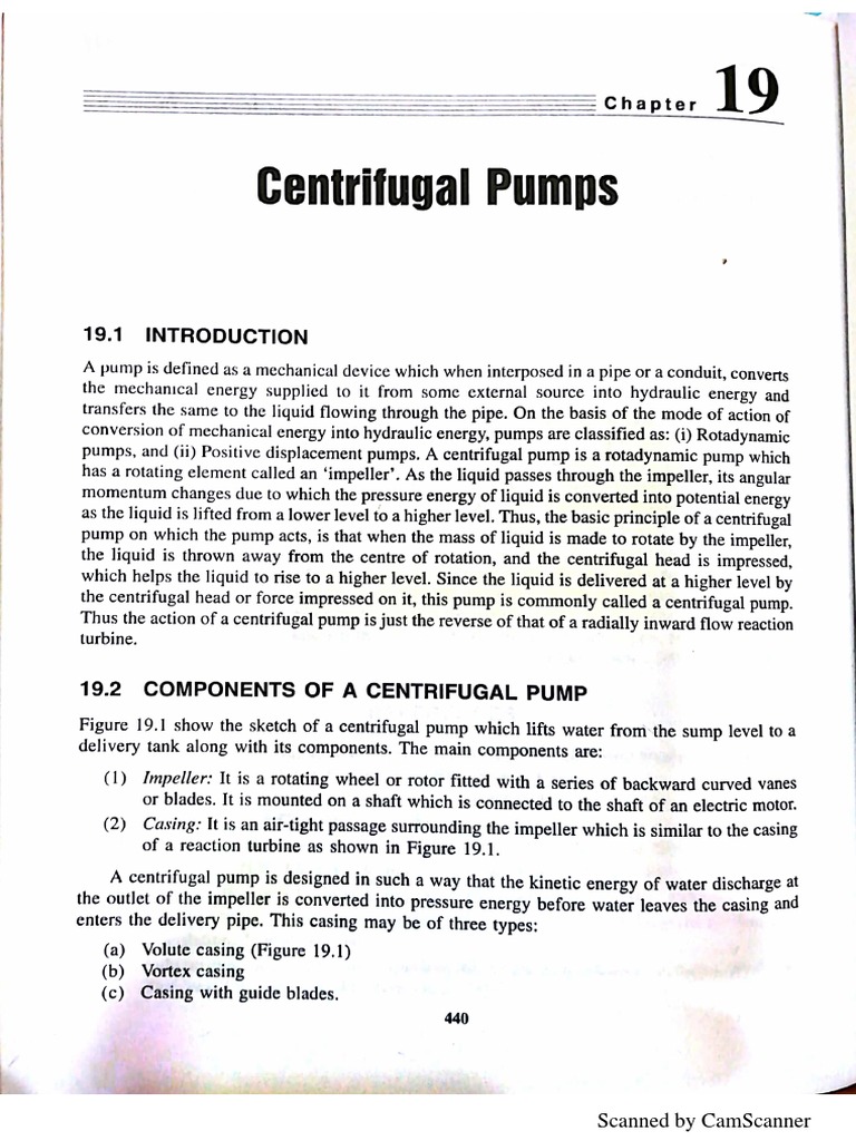 Pump Class Lecture Updated PDF