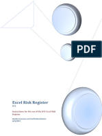 HSE Excel Risk Register Instructions June 2017