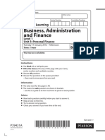 Business, Administration and Finance: Edexcel Principal Learning