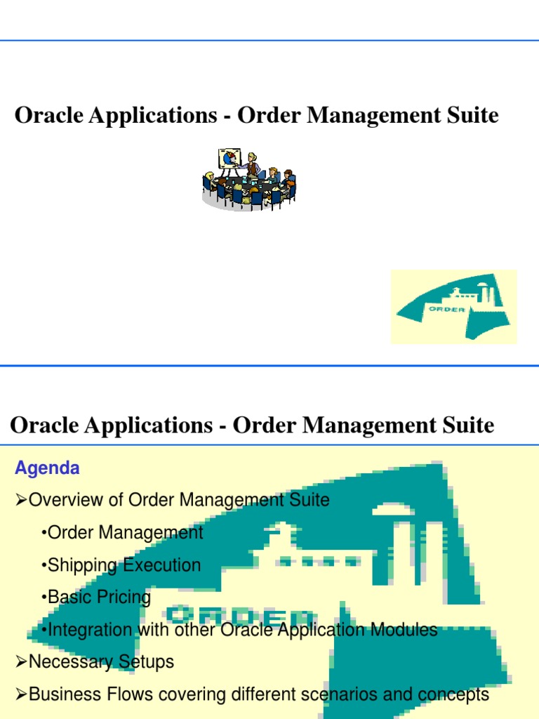 Oracle Order Management Overview | PDF | Inventory | Sales
