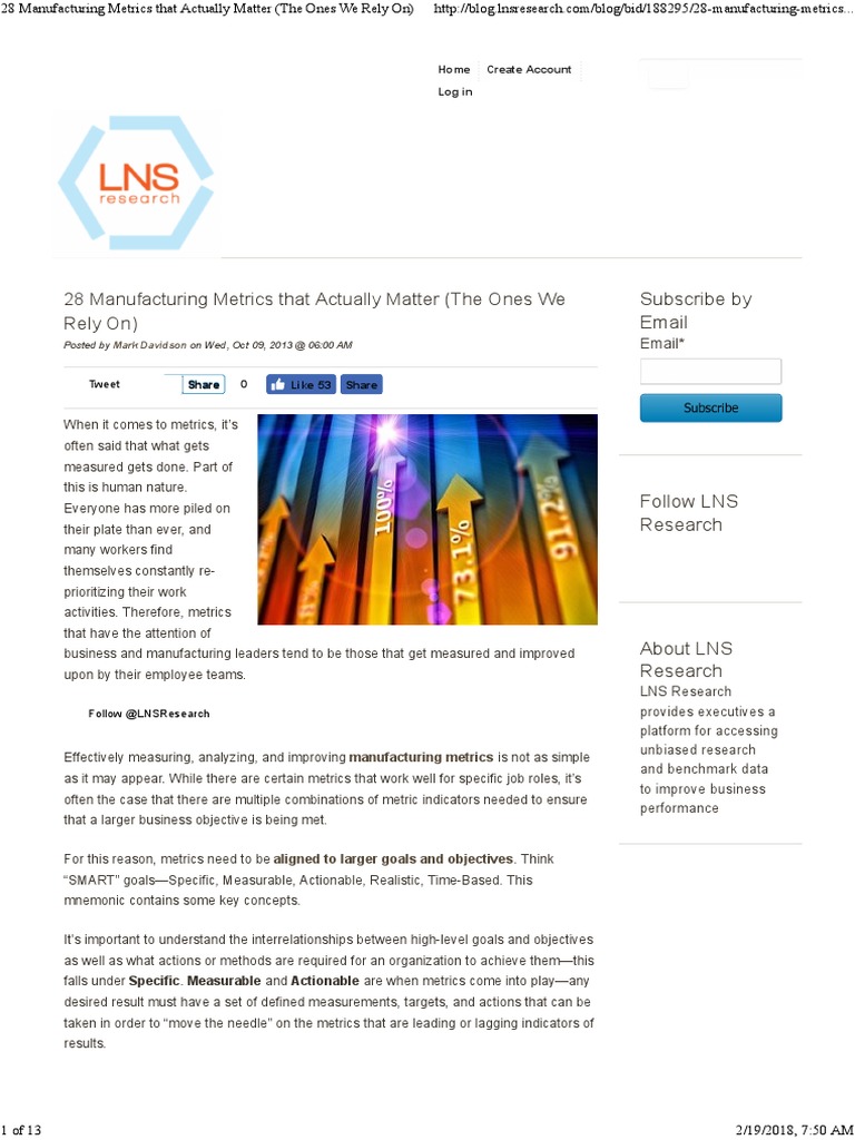 28 Manufacturing Metrics That Actually Matter (the Ones We Rely on