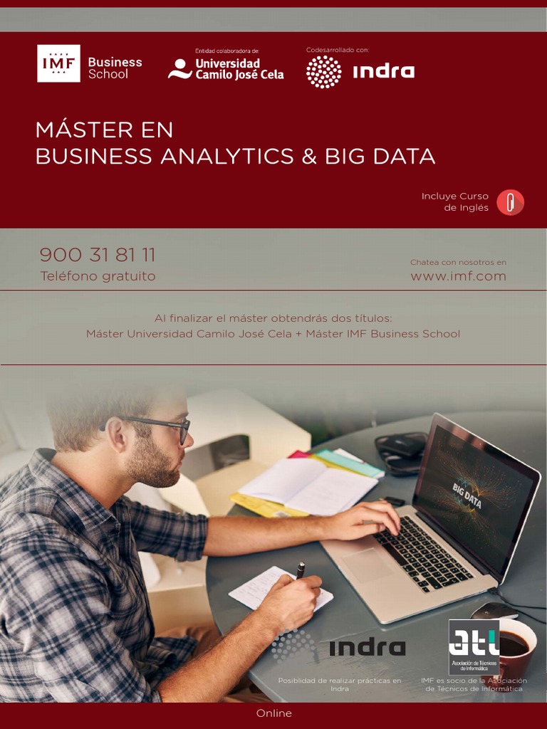 Máster en Business Analytics Online | PDF | Big Data | Ciencias de la ...