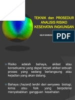 Teknik Dan Prosedur Analisis Resiko Kesehatan Lingkungan