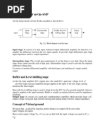 Block Diagram of An Op-AMP: Previous