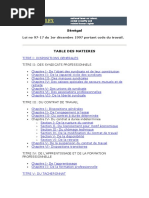 Loi No 97-17 Du 1er Décembre 1997 Portant Code Du Travail