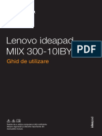 Lenovo ideapad MIIX 300-10IBY - Ghid de utilizare