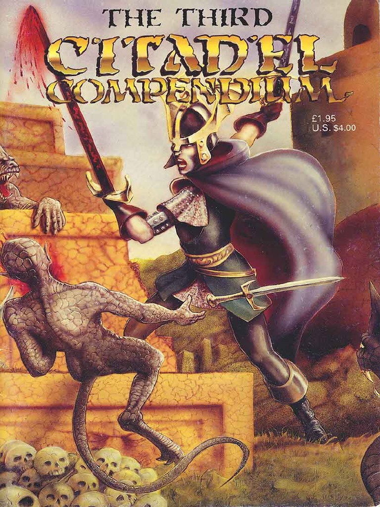 Livre The Third Citadel Compendium – Games Workshop 1985 – Warhammer – Rare