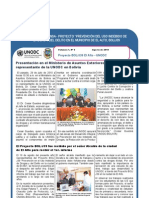 Proyecto BOL/J39 EL ALTO - UNODC Boletín Nº3
