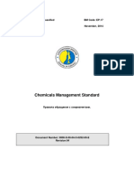 Chemical Management Standard