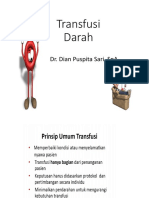 Transfusi Darah: Dr. Dian Puspita Sari, Spa